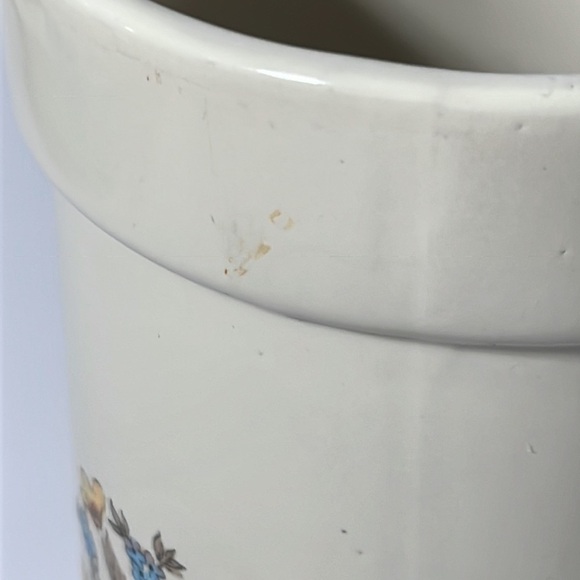 Gourmet‎ Himark Kitchen Utencil Holder Vintage Kitchen Decor Saltera Floral - Picture 3 of 9